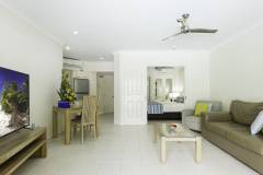 Open plan, modern apartment living | Meridian Port Douglas Adult Only Apartments