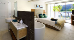 Master Bedroom with Luxury Bathtub