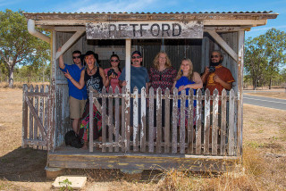 Chillagoe Caves Tour - Petford Train Station outback Queensland