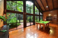 Play some pool in your private Rainforest Retreat - Daintree Rainforest Holiday Home