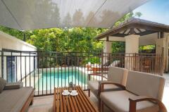 Port Douglas Sea Temple Private Villa with Plunge Pool and alfresco lounge and BBQ