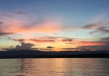 Private Sunset Cruise Port Douglas | Stunning Colours As The Sun Sets Over The Daintree Rainforest Range