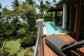 Relax by the pool outside Master Bedroom with fantastic views of the Coral Sea