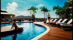 Relax in the Swimming Pool on Level 5 with Cairns City Views - Pullman Cairns International Hotel