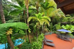 Relax on the Deck in your private Holiday Home amongst the Daintree Rainforest