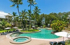 Resort Swimming Pool - Private Apartment at Amphora Palm Cove