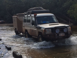 River Crossing Near Cape York
