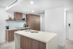 Rooftop Penthouse 417 | Kitchen Palm Cove Sea Temple Apartments 