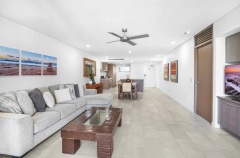 Rooftop Penthouse 417 | Living area Palm Cove Sea Temple Apartments 