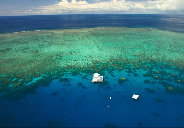 scenic helicopter flights over the Great Barrier Reef in Cairns Queensland Australia