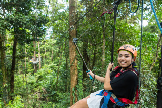 Selfies in the Rainforest - Daintree Cape Tribulation Rainforest Zipline