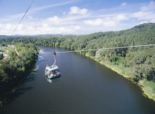 Skyrail Gondola ride over the Barron River