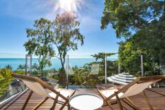 Soak up the tropical vibes and ocean views -  Trinity Beach Oceanview Holiday Home 