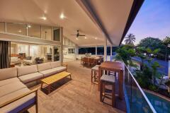 Spacious balcony with beach views - Cairns Beaches Holiday Home | Cairns Accommodation 