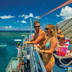 Sunlover Platform On Moore Reef | Sun Deck