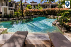 Port Douglas Swim Out Apartments - Some feature Direct lagoon pool access in the Sea Temple Resort complex pool