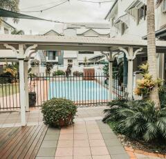 Swimming Pool -  Cairns Queens Court Holiday Accommodation