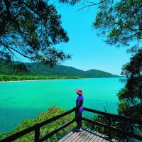 The views across the beaches of Cape Tribulation are gorgeous