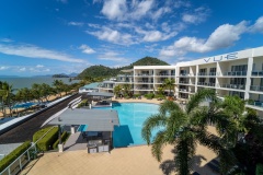 Trinity Beach Accommodation - Vue Apartments Large Swimming Pool with Ocean Views