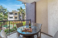 Two Bedroom Apartment Balcony | Bay Villas Resort Port Douglas