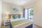 Two Bedroom Apartment Master Bedroom | Bay Villas Resort Port Douglas